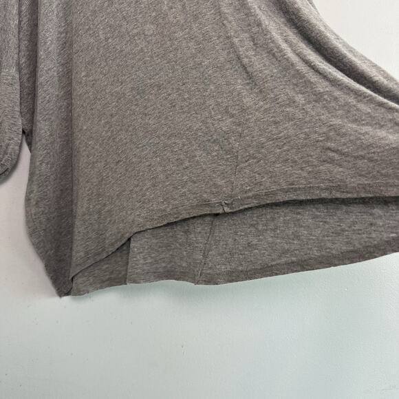 We the Free People Top Womens Sz M Oversized Gray Turtleneck Tunic Dolman Wool - Picture 5 of 14